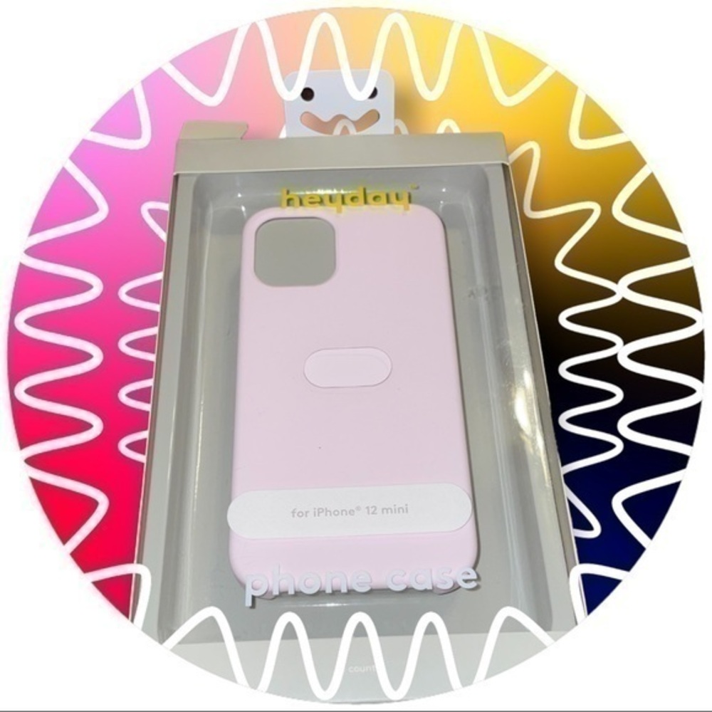 FREE WITH ANY PURCHASE! 
NIB Heyday iPhone 12 Mini Case Blush Pink